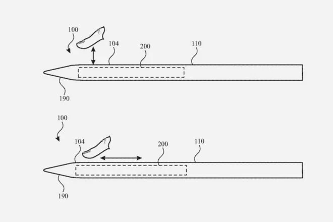 Apple, Yerleşik Bir Kamera İçeren Apple Pencil İçin Patent Aldı