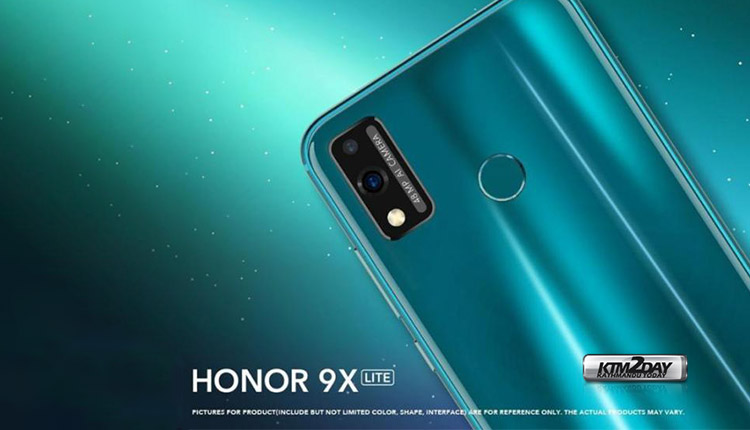 Honor'un 9X Lite Adında Bir Telefon Çıkaracağını Gösteren Afiş