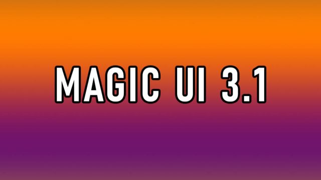 MagicUI31