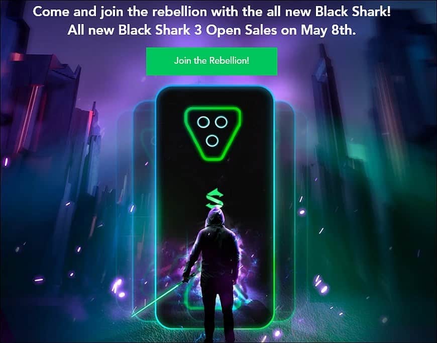 Black Shark 3 Serisinin Avrupa Lansmanı 8 Mayıs'ta Gerçekleşecek