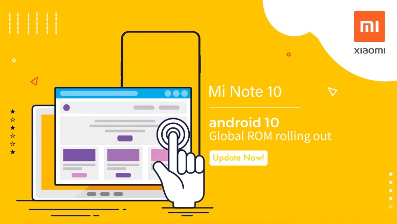 Xiaomi Mi Note 10 Modeli İçin Android 10 Güncellemesi Yayınlandı