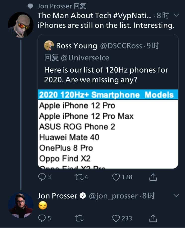 iPhone 12 Pro ve iPhone 12 Pro Max 120Hz Ekrana Sahip Olacak