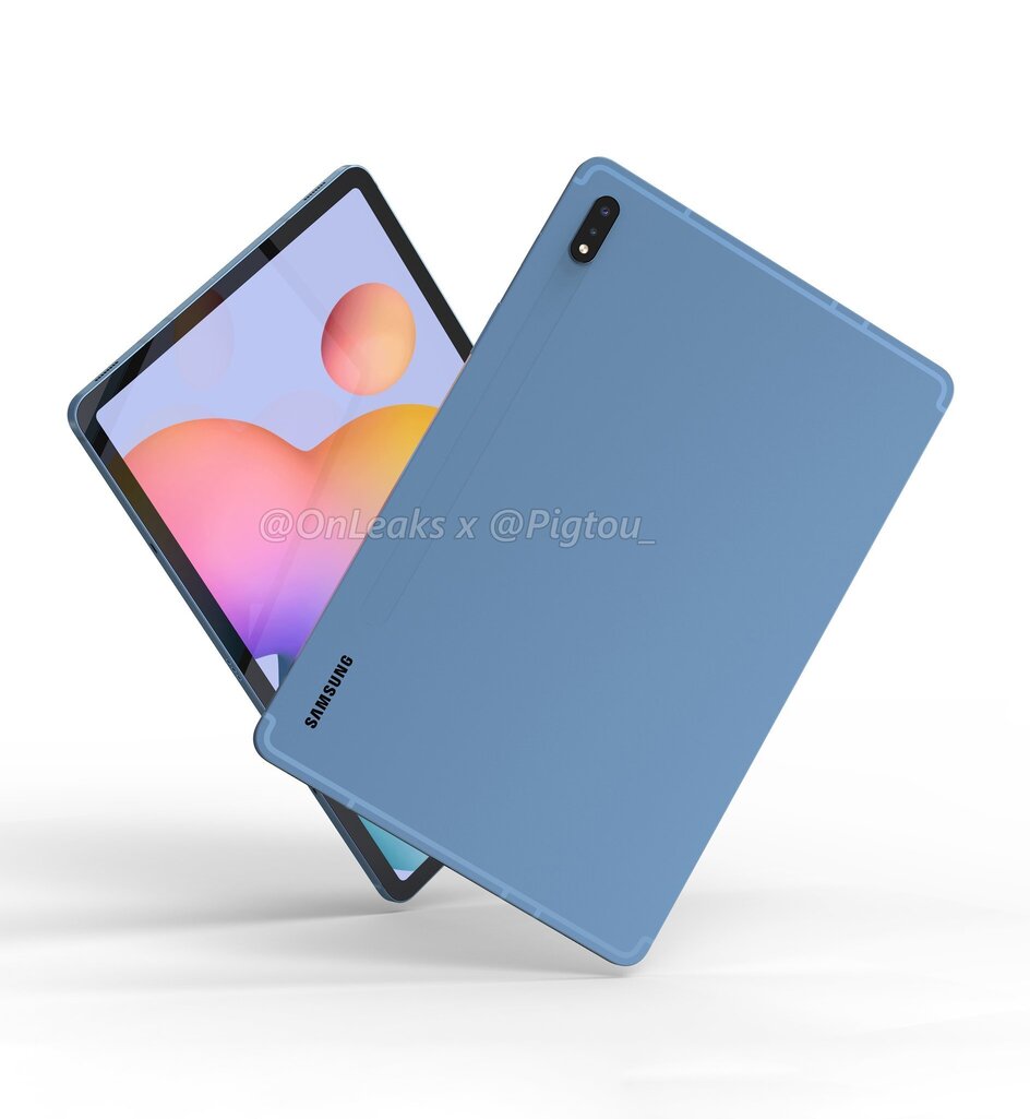 Galaxy Tab S7 Tablet Modelinin Render Görüntüleri Sızdırıldı