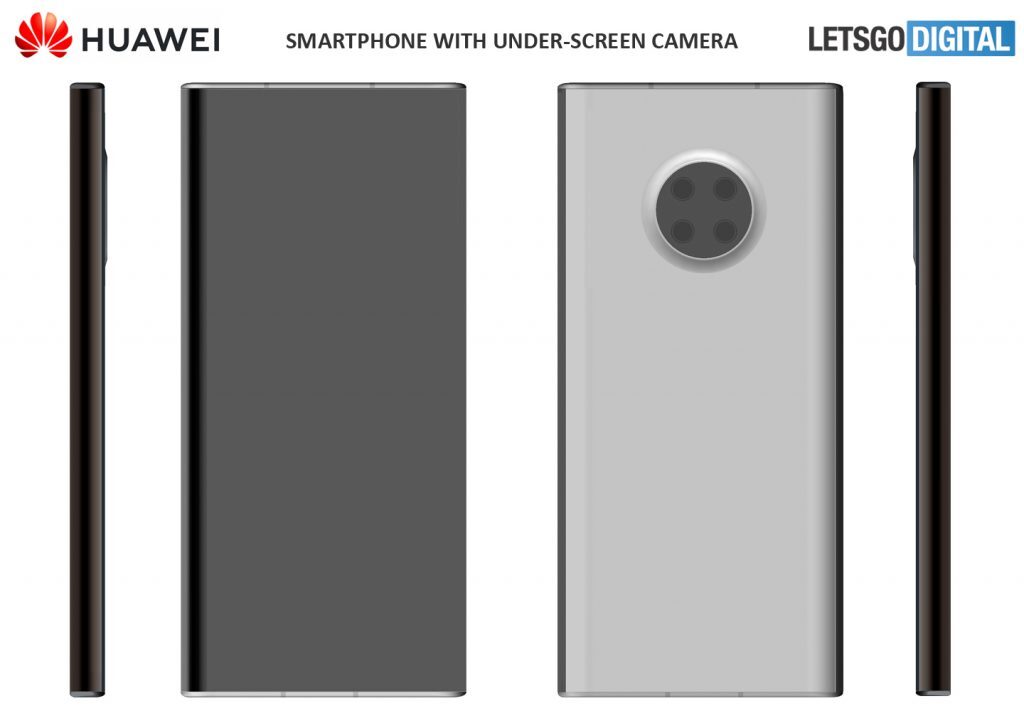 Huawei, Ekrana Gömülü Kameraya Sahip Akıllı Telefon Patenti Aldı