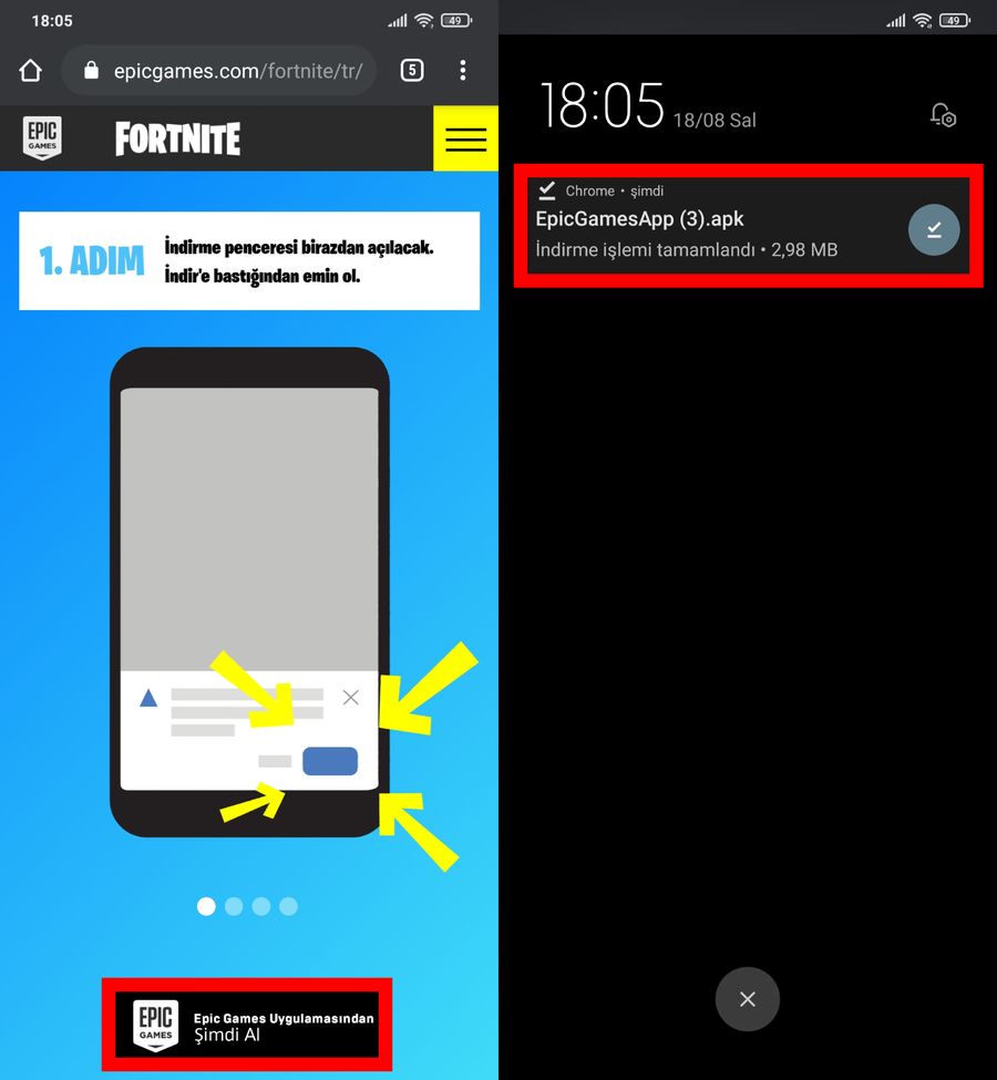 Google Play Store Olmadan Android Telefona Fortnite Nasıl İndirilir?